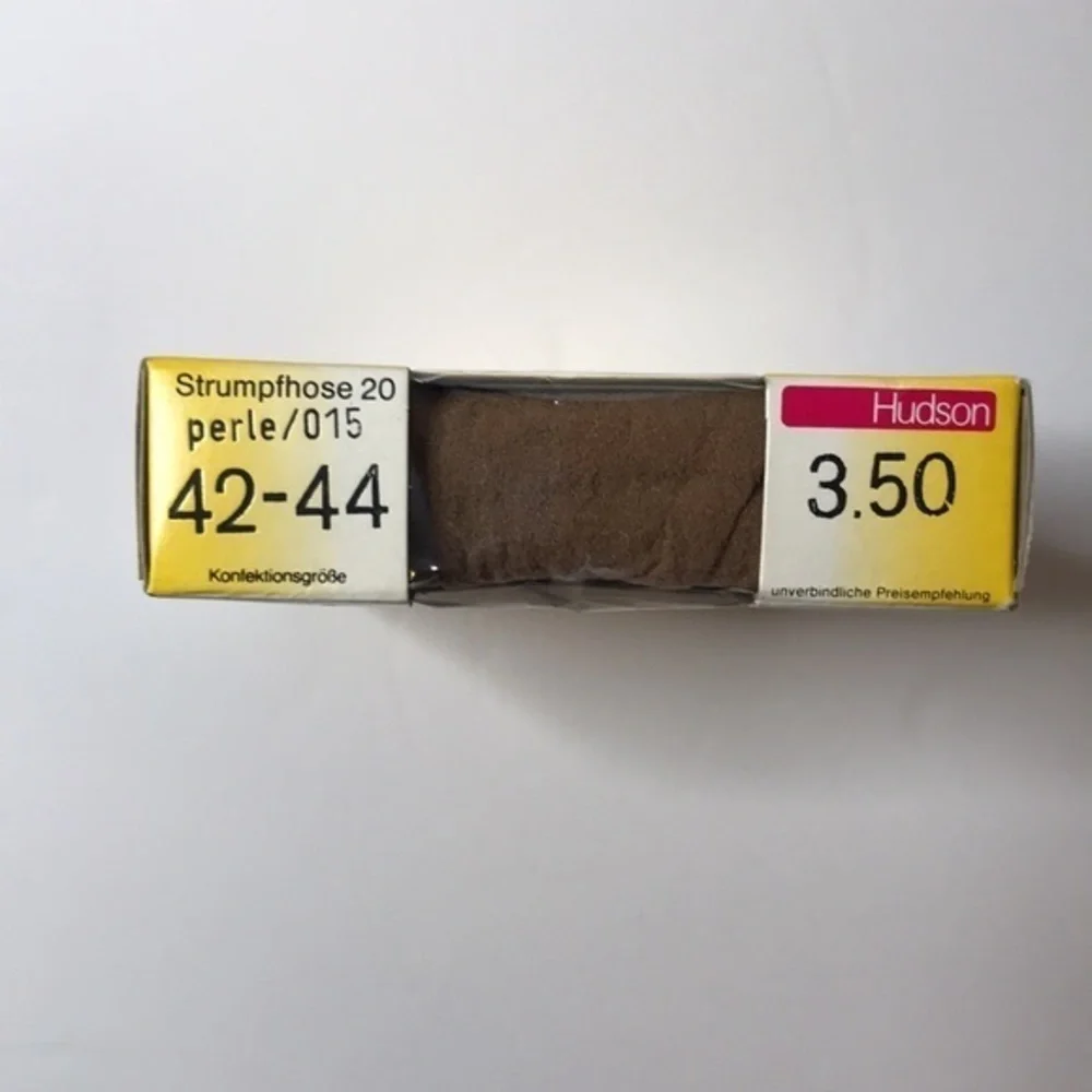 NIB Hudson Lilly‎ Put Tights perle size 42-44 3.50 97% polyamid